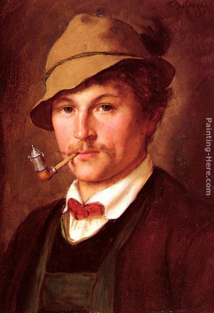 Franz Von Defregger Jungen Bauern